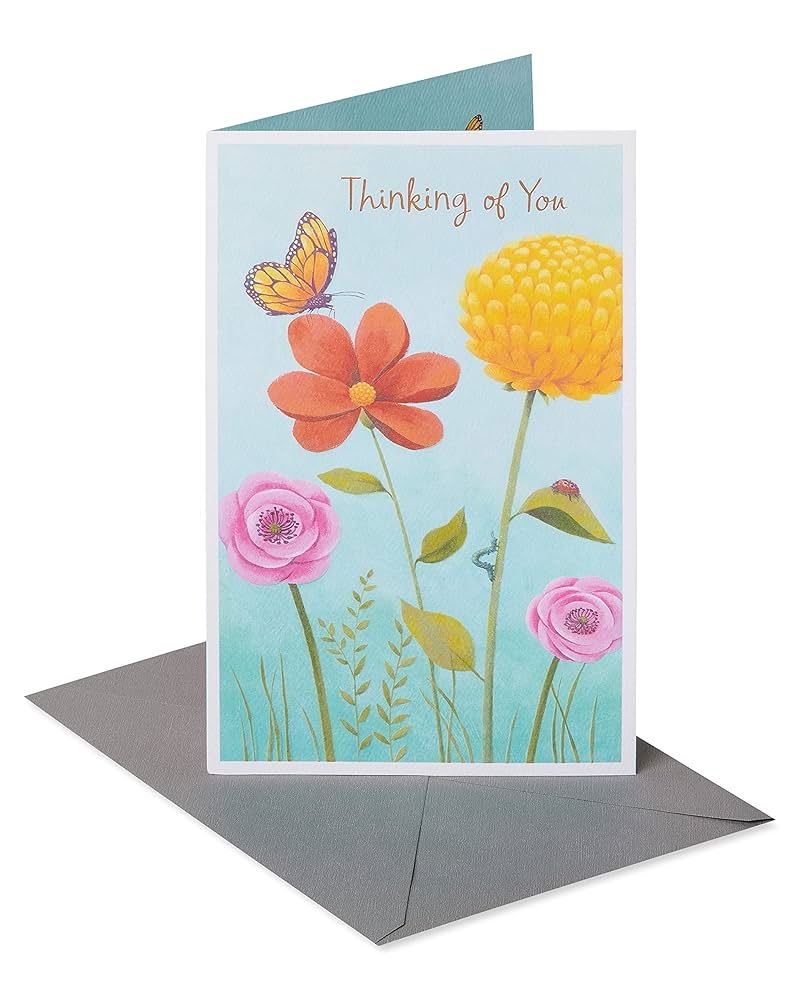 Amazon American Greetings Thinking Of You Card Brighten Up 