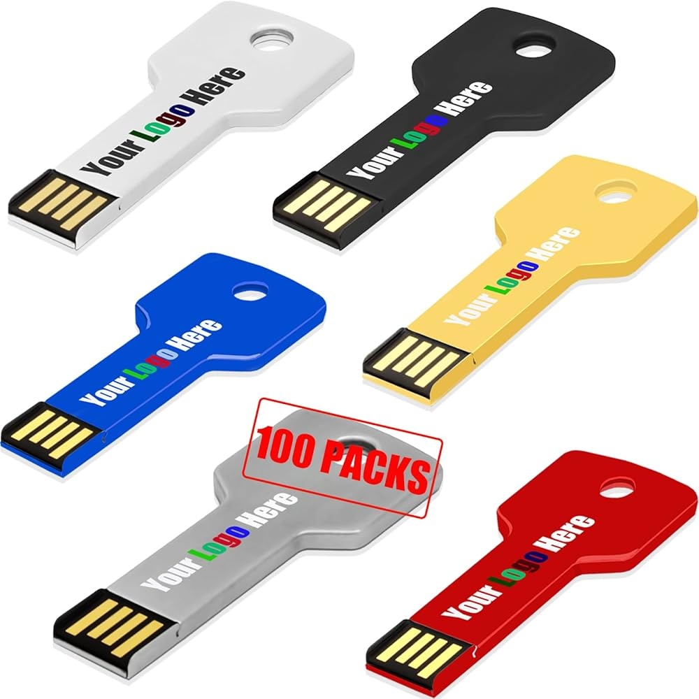 Amazon Custom USB Flash Drive 1GB 100 Pack Customized Thumb 