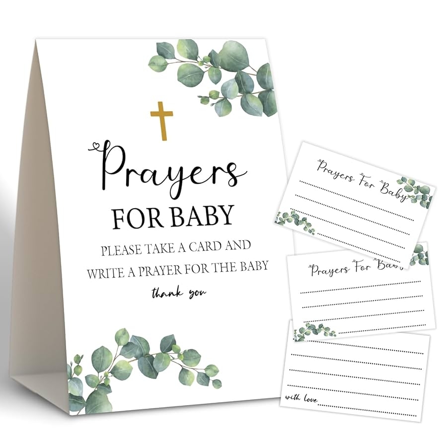 Amazon Eucalyptus For Shower Prayers For Baby Prayer Cards For Baby Shower Baby Bible Baby Shower Games Pregnancy Prayer Cards Baby Shower Guest Book Christian Bible 50 Prayer Cards U0026 1 Sign 1 Home U0026 Kitchen Amazon Eucalyptus For Shower Prayers For Baby Prayer Cards For Baby Shower Baby Bible Baby Shower Games Pregnancy Prayer Cards Baby Shower Guest Book Christian Bible 50 Prayer Cards U0026 1 Sign 1 Home U0026 Kitchen