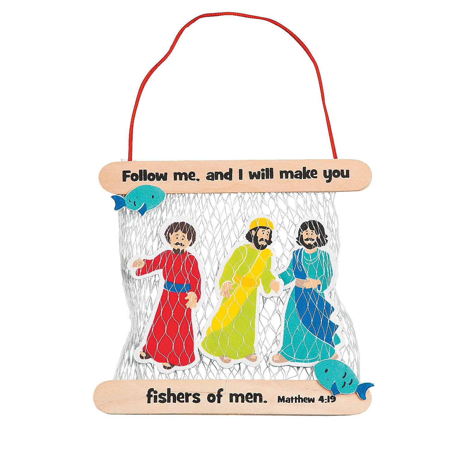Amazon Fun Express Fisher Of Men Kit De Manualidades B blicas Para Ni os Hace 12 VBS Escuela Dominical Y Actividades De Manualidades Religiosas Juguetes Y Juegos