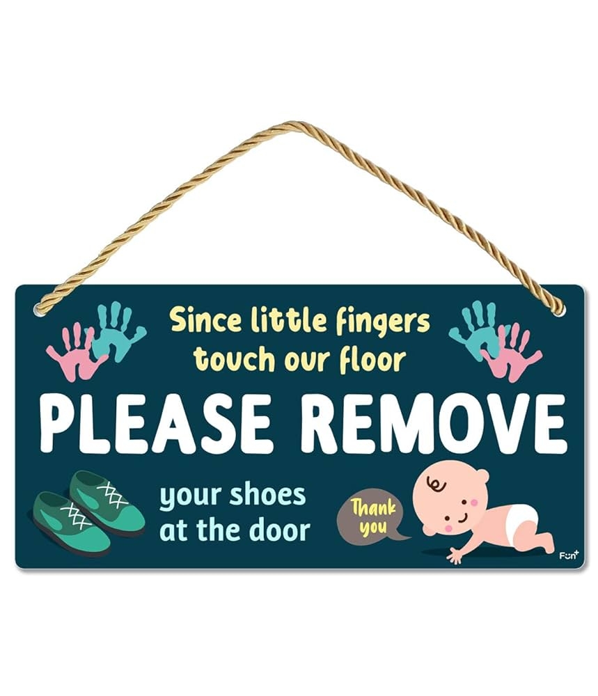 Amazon Fun Plus Please Take Your Shoes Off Remove Your 