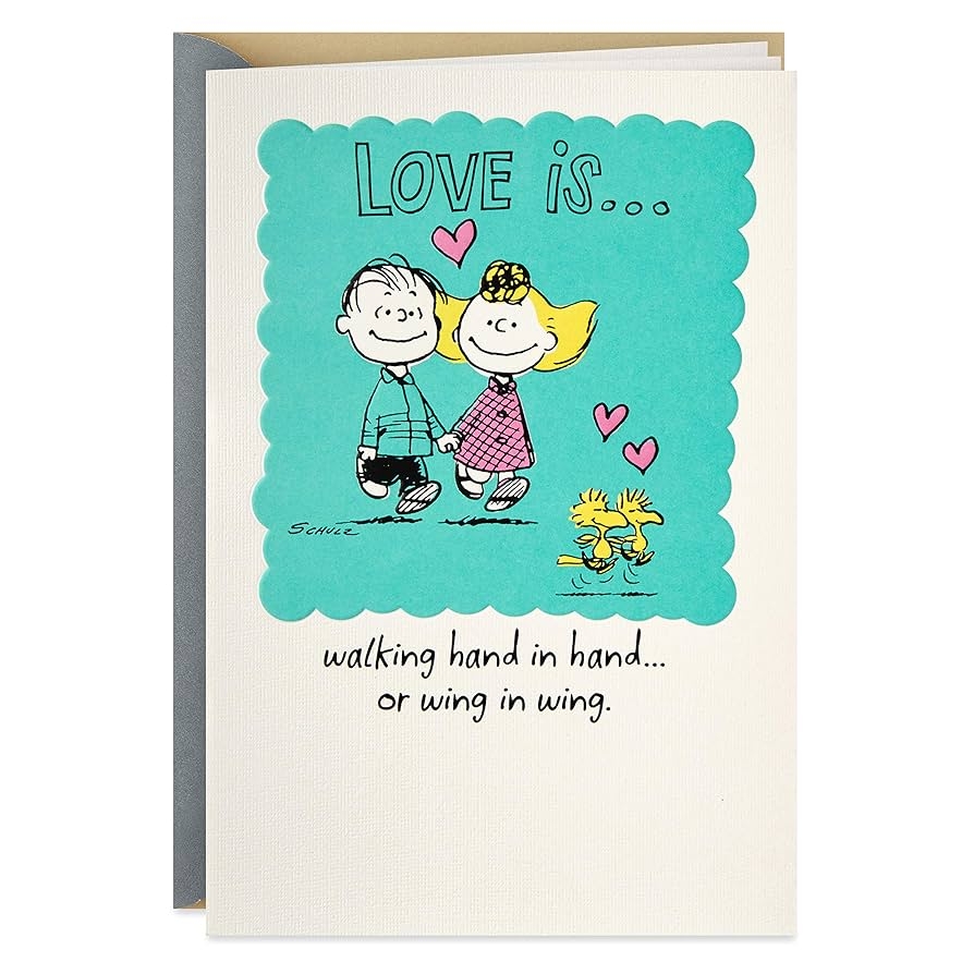 Amazon Hallmark Anniversary Card Peanuts Vignette 0399RZB1111 Office Products Amazon Hallmark Anniversary Card Peanuts Vignette 0399RZB1111 Office Products