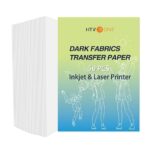 Amazon HTVRONT Iron On Transfer Paper For Dark T Shirts 50 Sheets 8 5x11