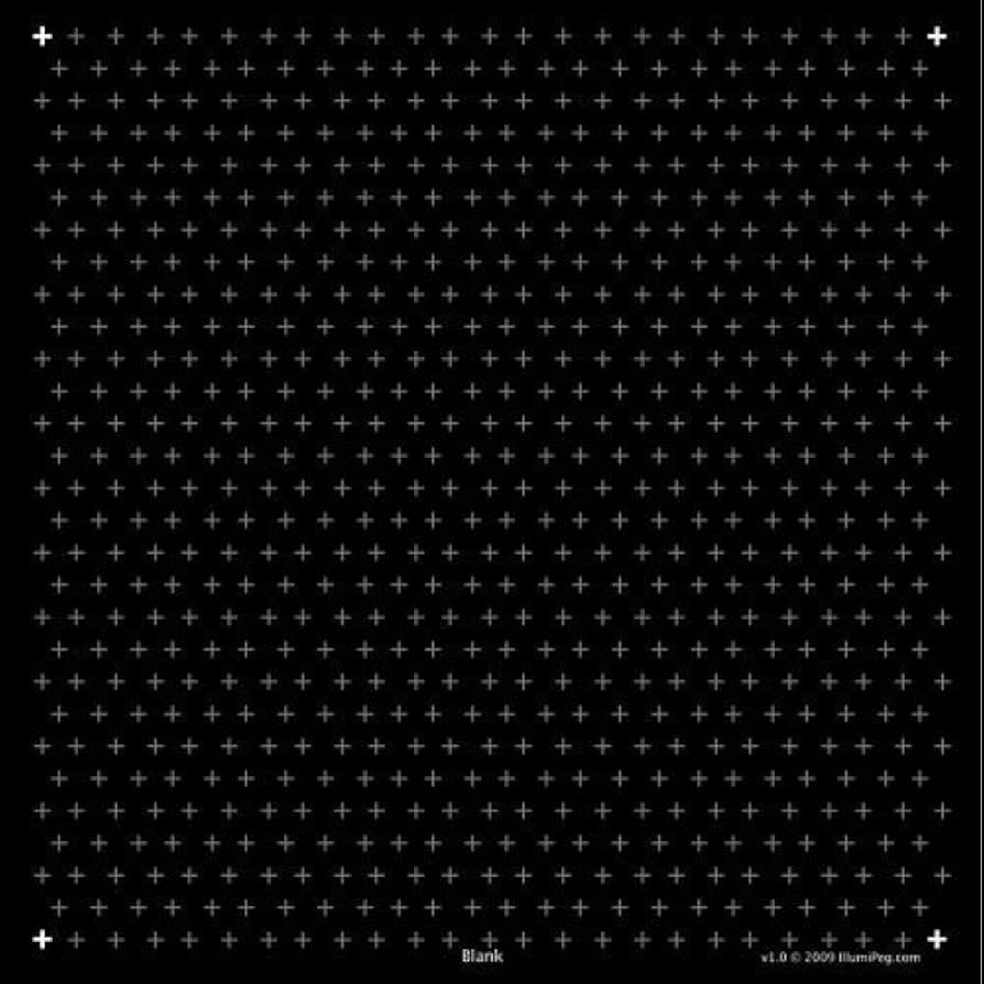 Amazon IllumiPeg Blank Refill Templates For Lite Brite Cube Flat Screen And Four Share 10 Sheets 7x7 Arts Crafts U0026 Sewing
