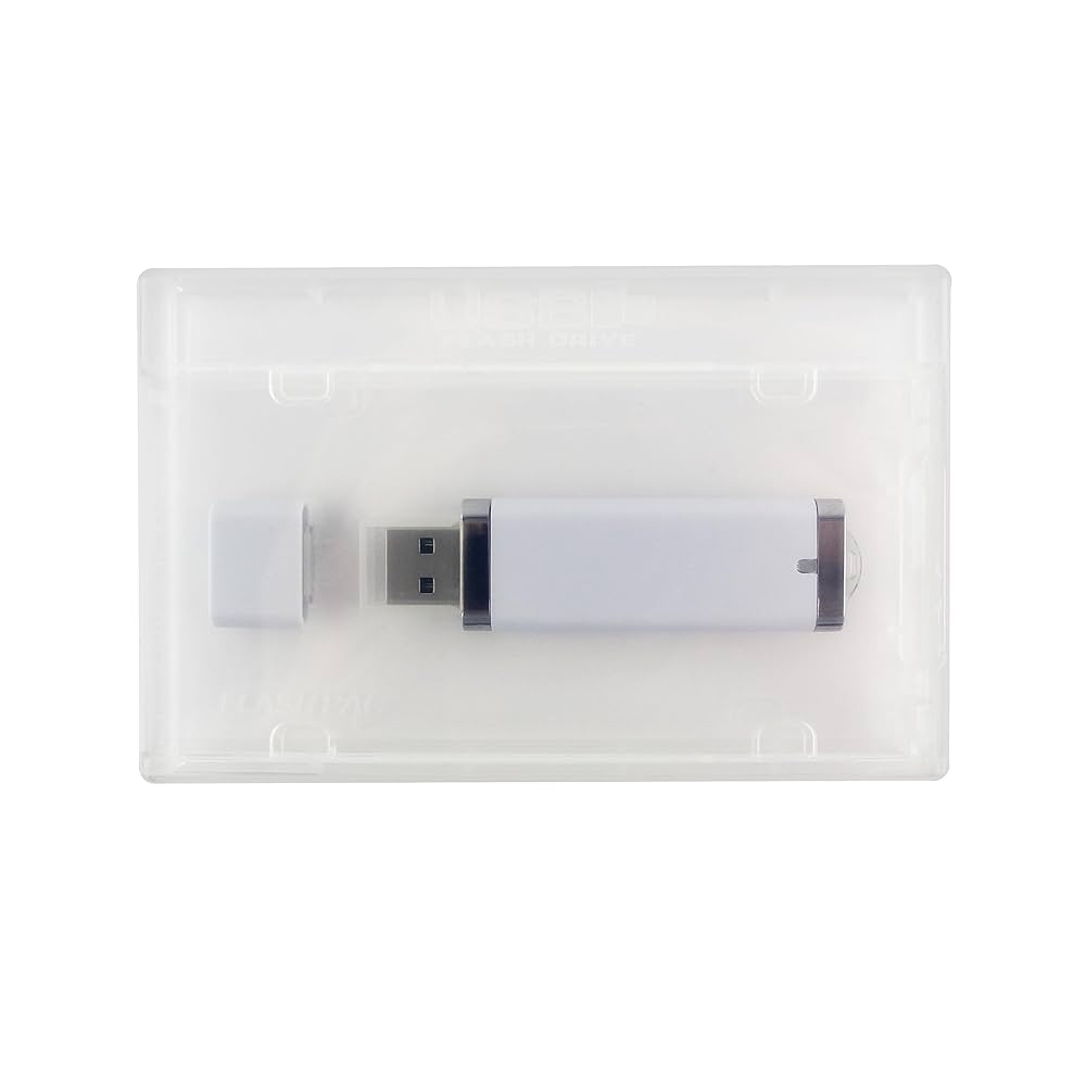Amazon Mini Flash Pac USB Flash Drive Case Super Clear 