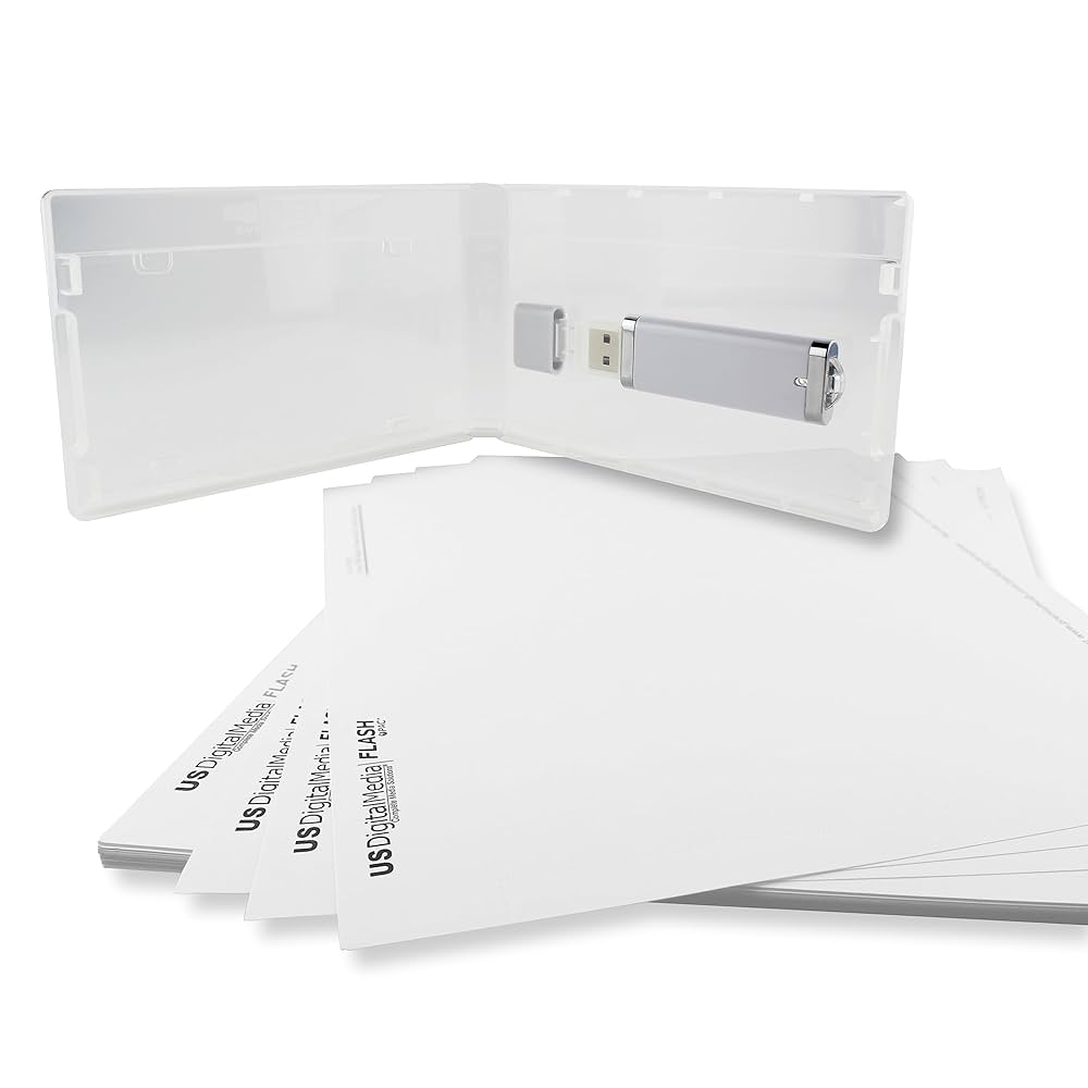 Amazon Mini Flash Pac USB Flash Drive Case Super Clear 