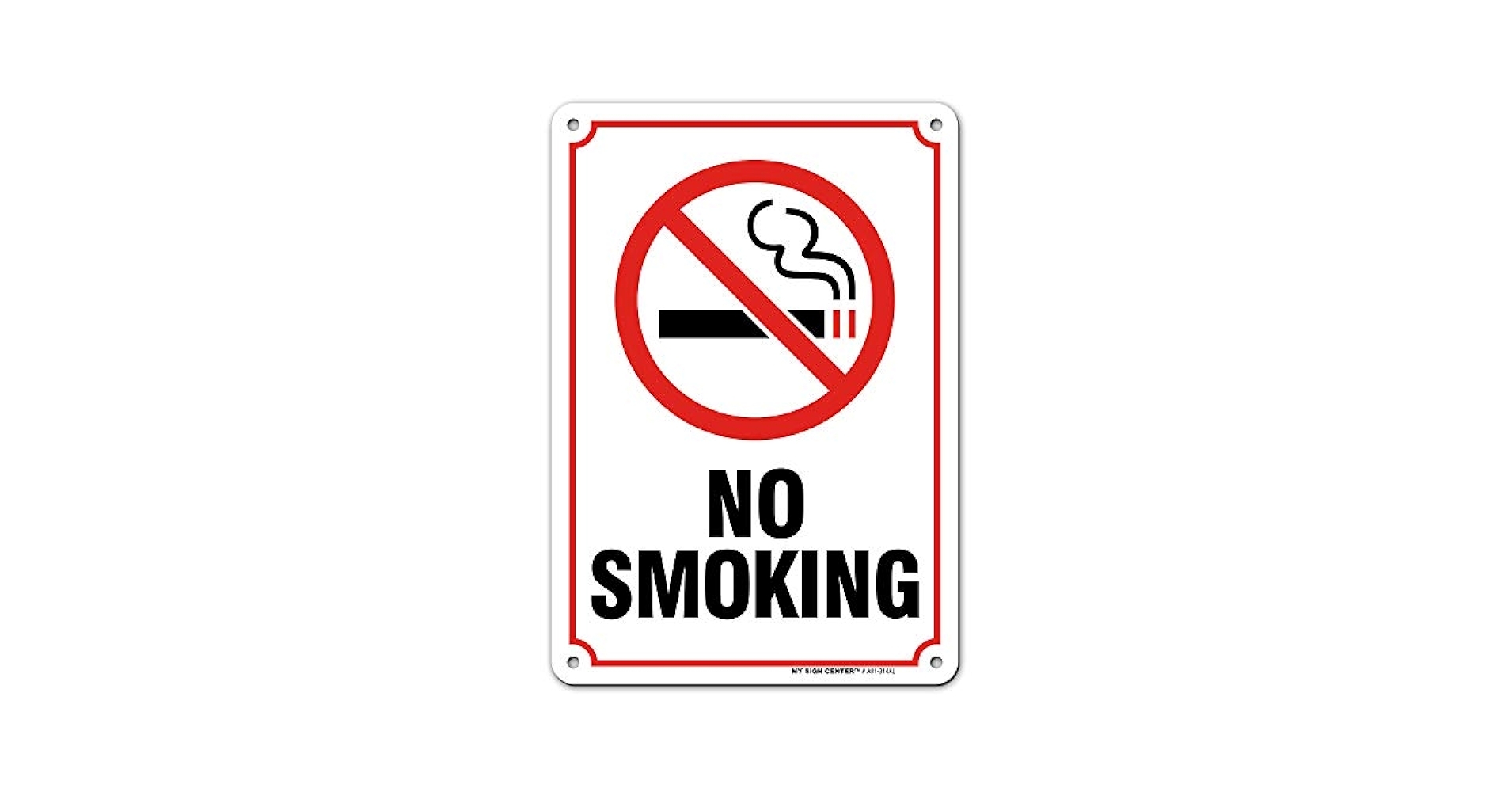 Amazon No Smoking Sign 7