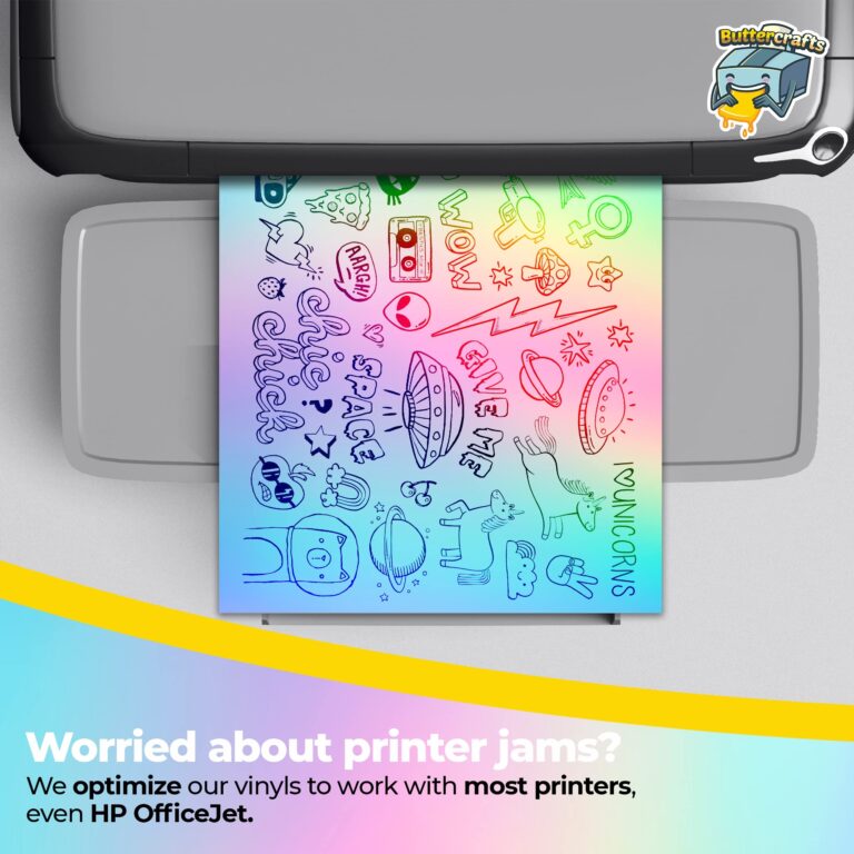 Amazon Printable Vinyl For Inkjet Printer Holographic 