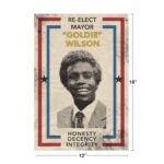 Amazon Re Elect Mayor Goldie Wilson Movie Cool Wall Art Print Poster 12x18 Posters U0026 Prints