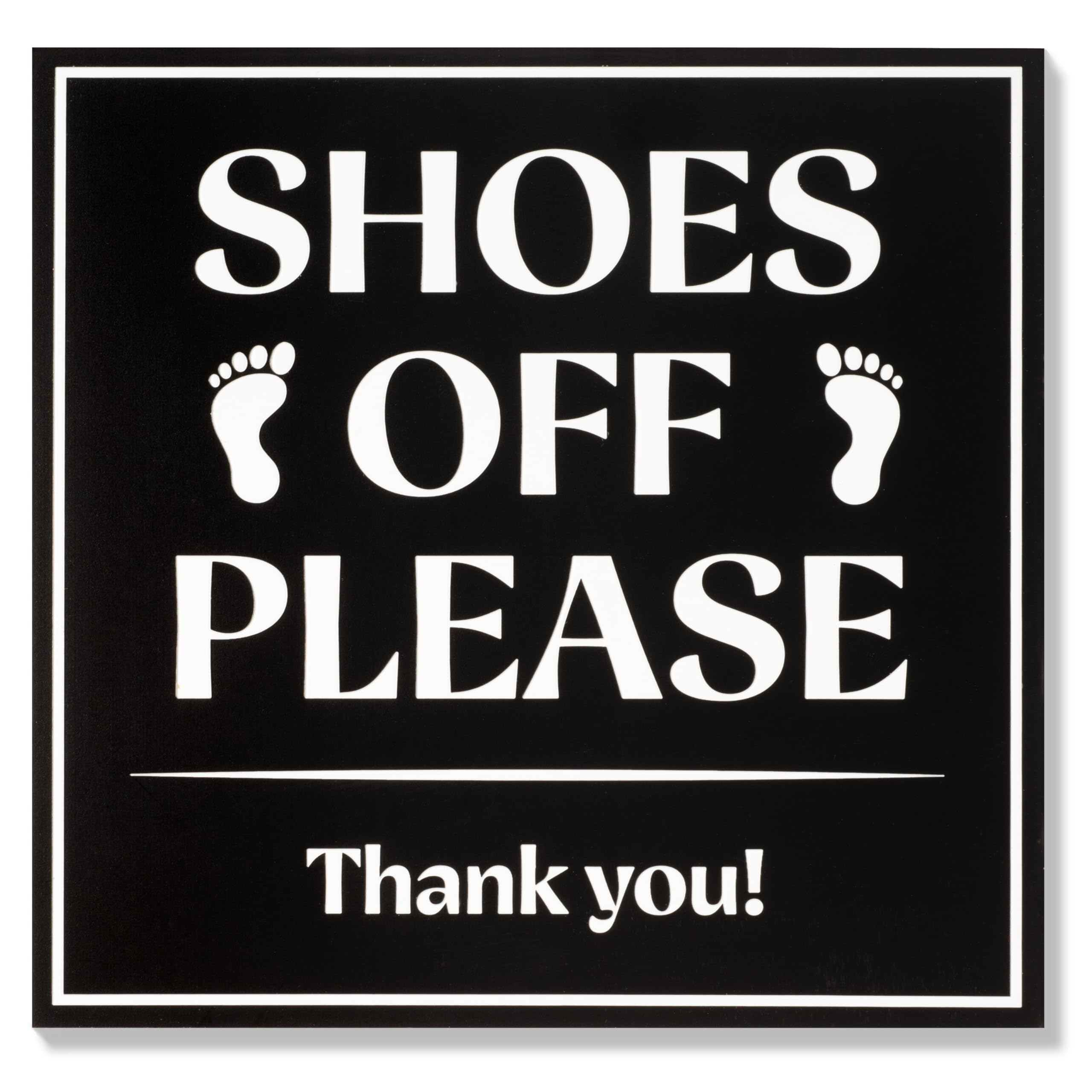 Amazon Shoes Off Please Sign Please Remove Your Shoes Sign 