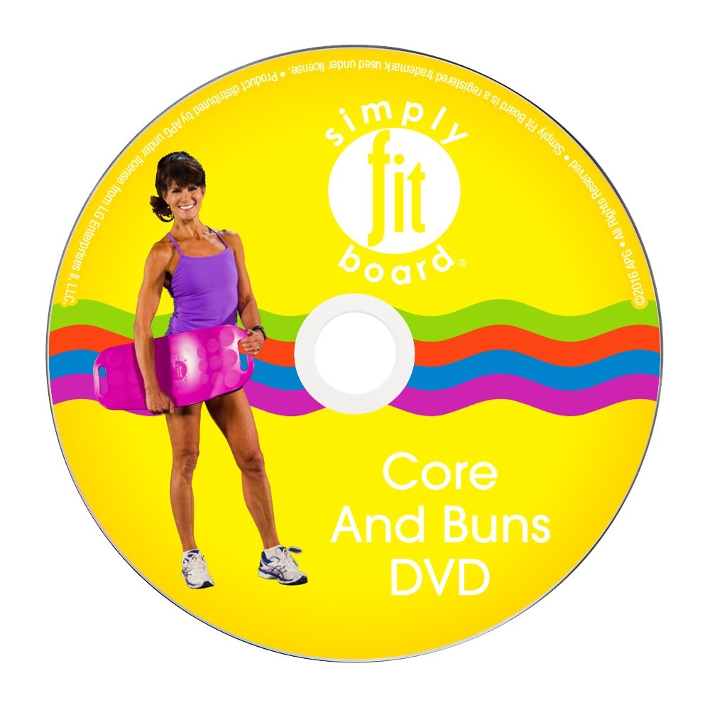 Amazon Simply Fit Core U0026 Buns Workout DVD 6 Workouts That 