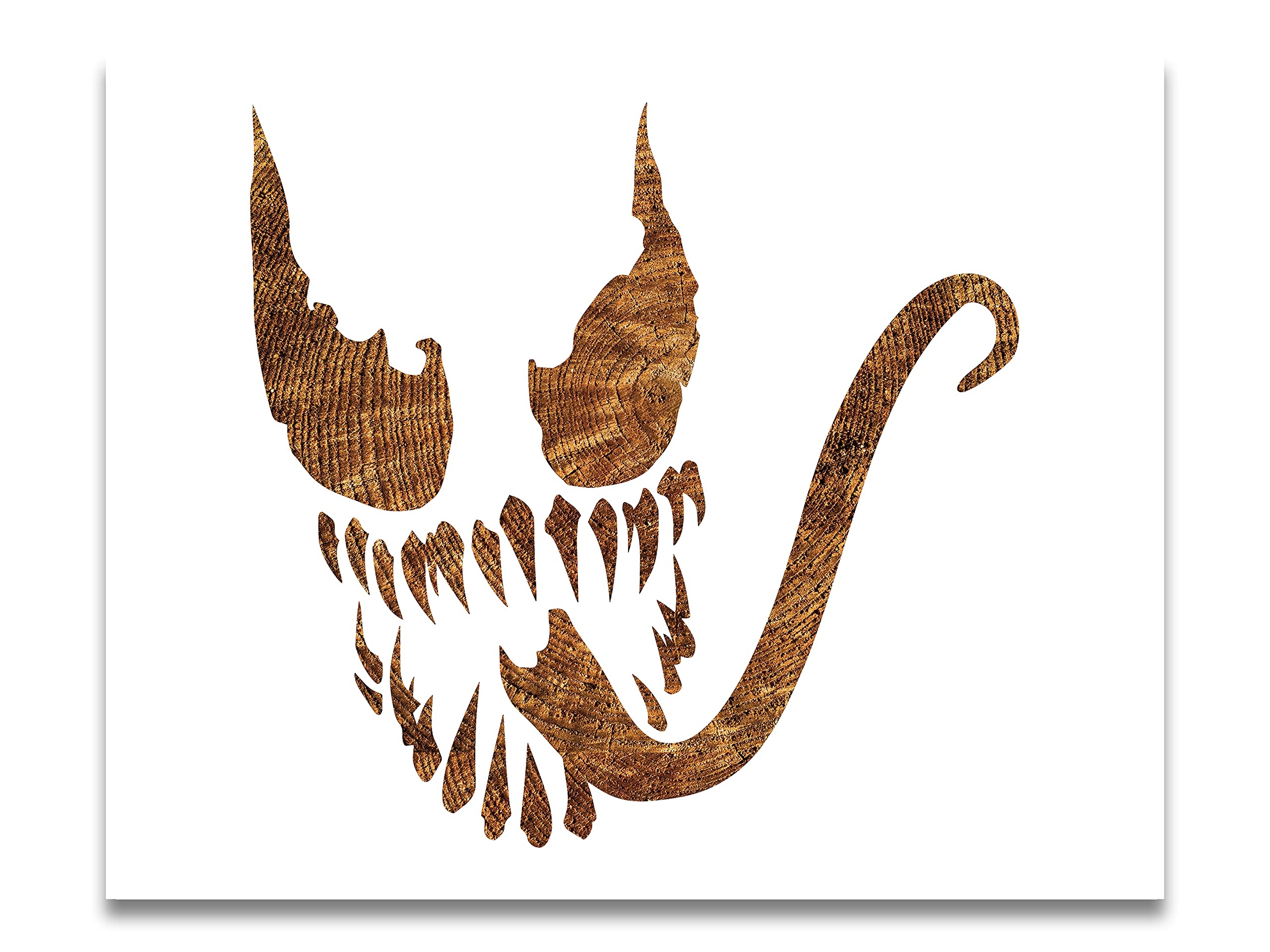 venom pumpkin stencil printable
