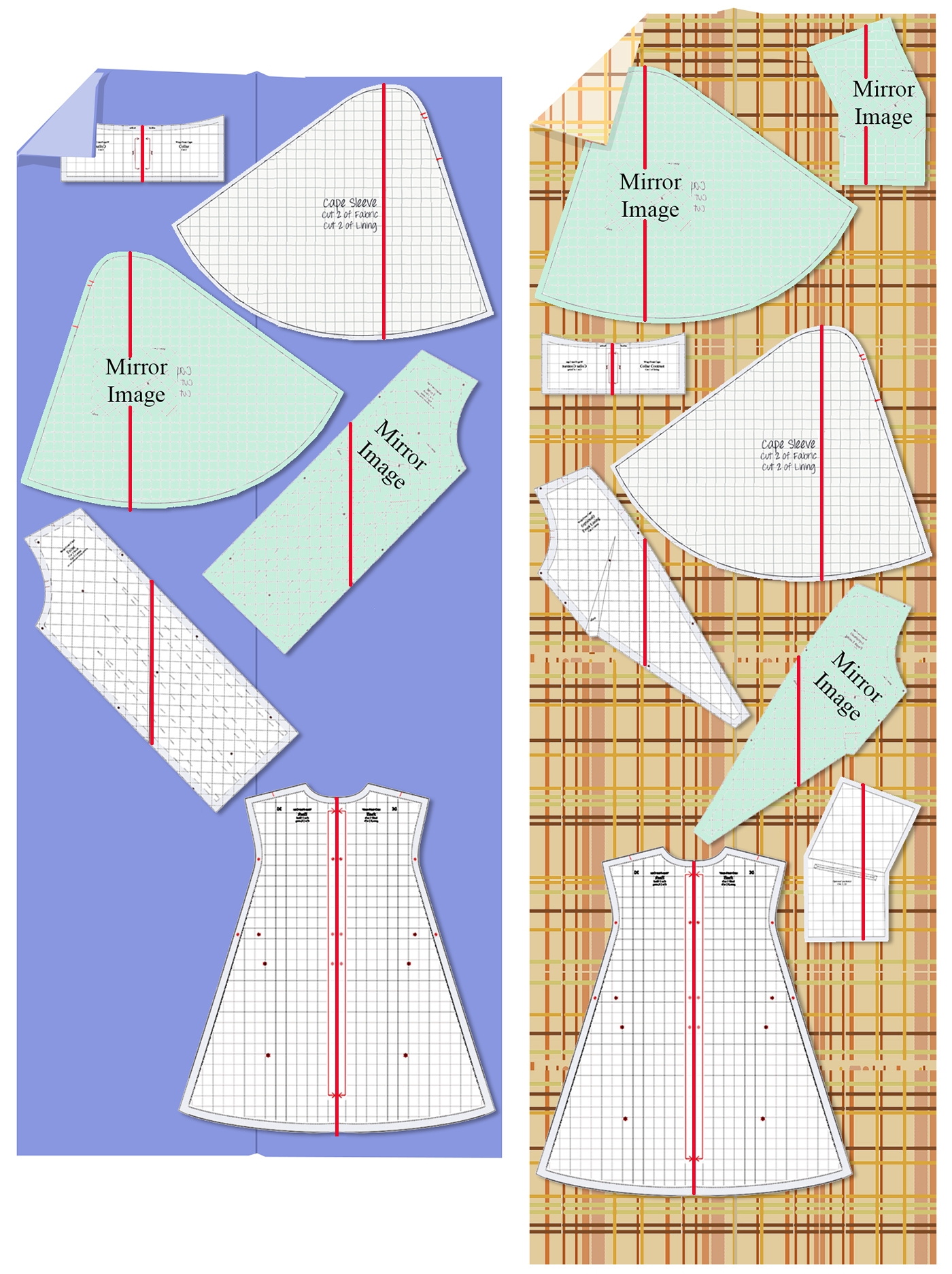 American Duchess Cape Pattern Rework