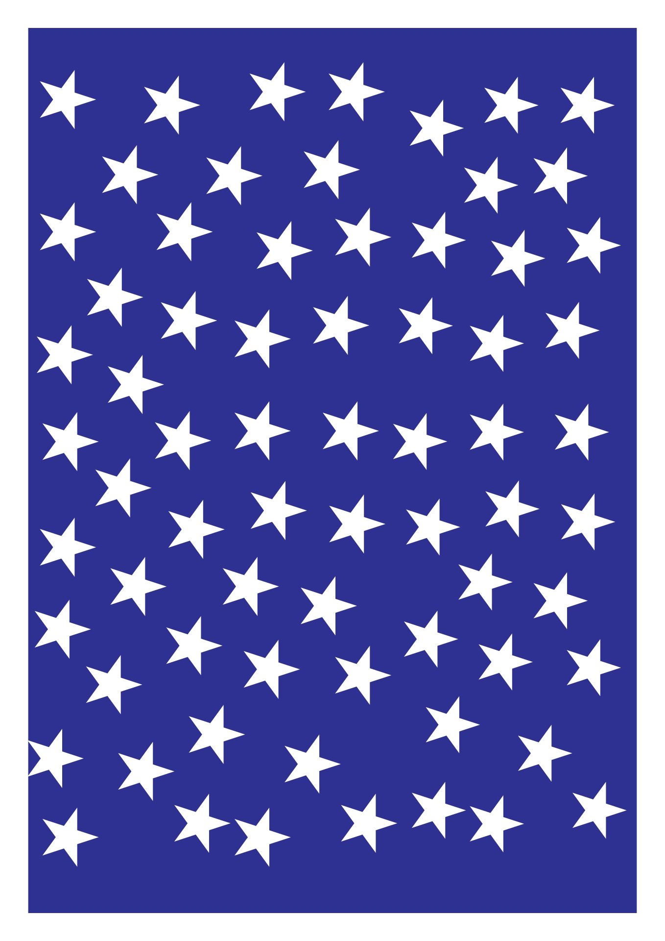 American Flag Stars Stencil 8X11 10 Free PDF Printables Printablee