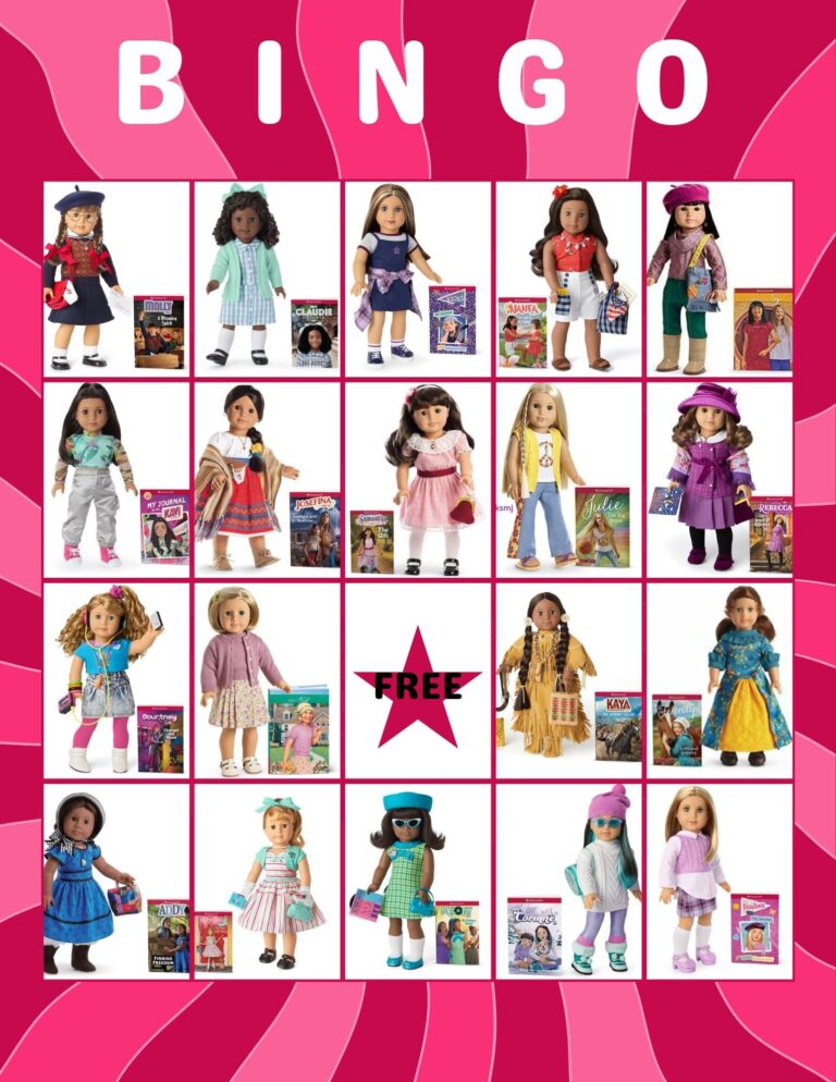 American Girl Printables Etsy