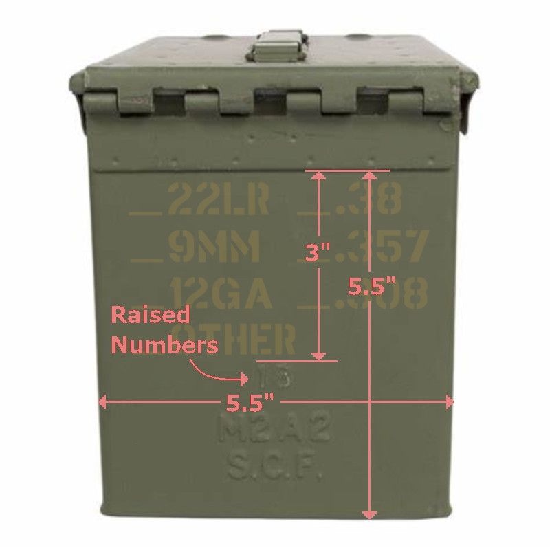 Ammo Can Stencil Project