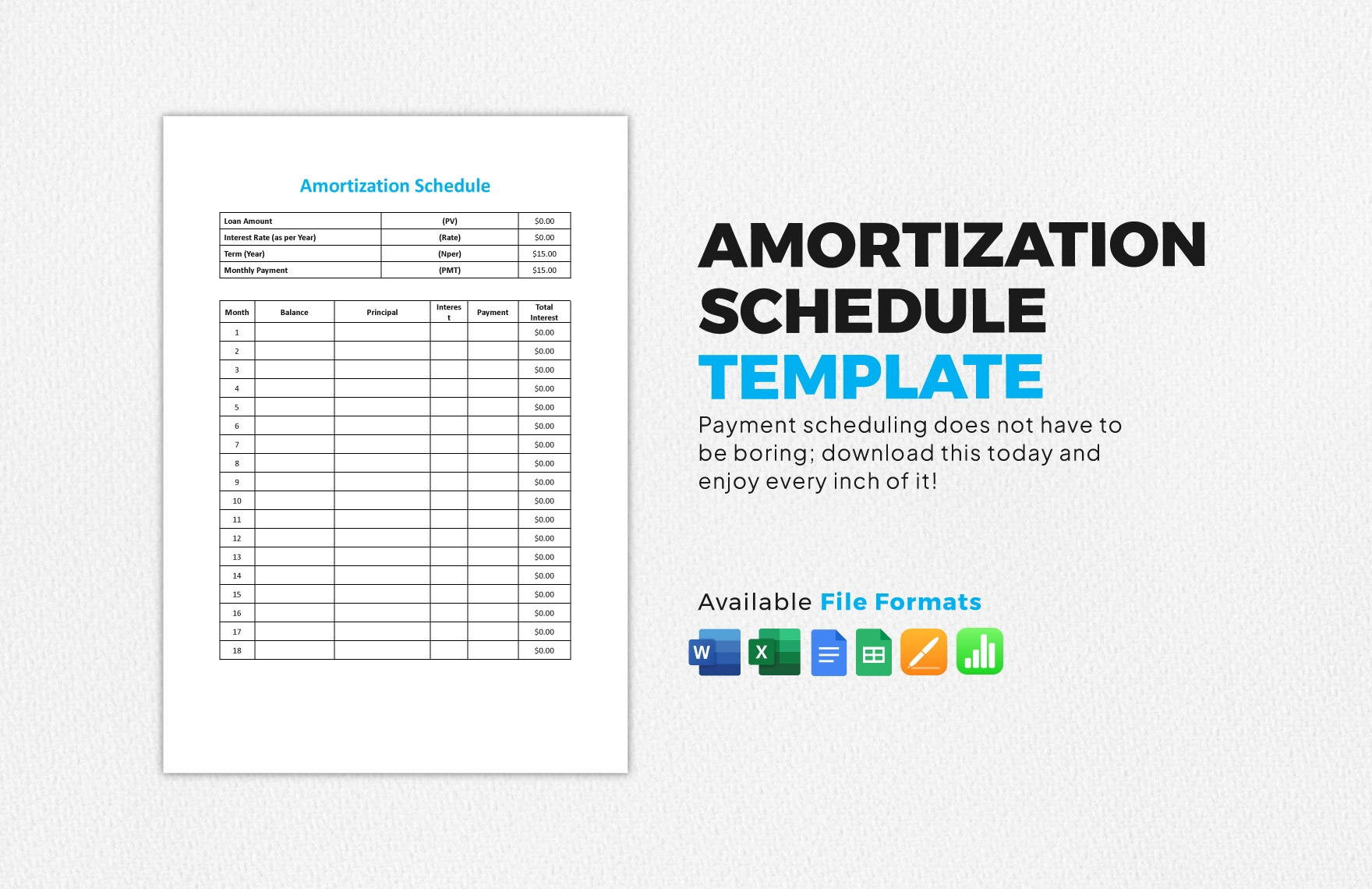 printable amortization schedule without term printable amortization schedule without term