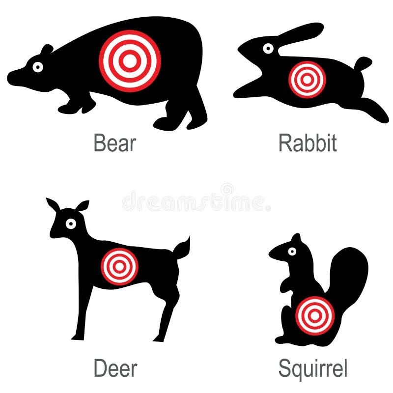 Animal Targets Stock Illustrations 153 Animal Targets Stock Illustrations Vectors U0026 Clipart Dreamstime