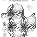 Animal themed Mazes Beeloo Printable Crafts And Activities For Kids