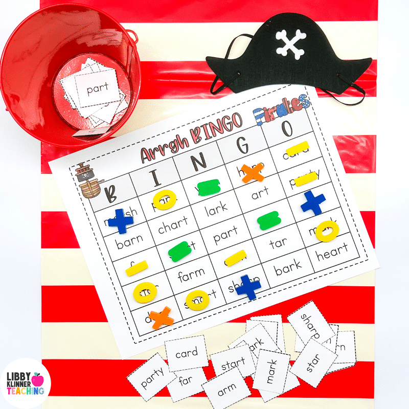 AR Pirate R Controlled Vowels Phonics Craft U0026 Activities Libby Klinner Teaching