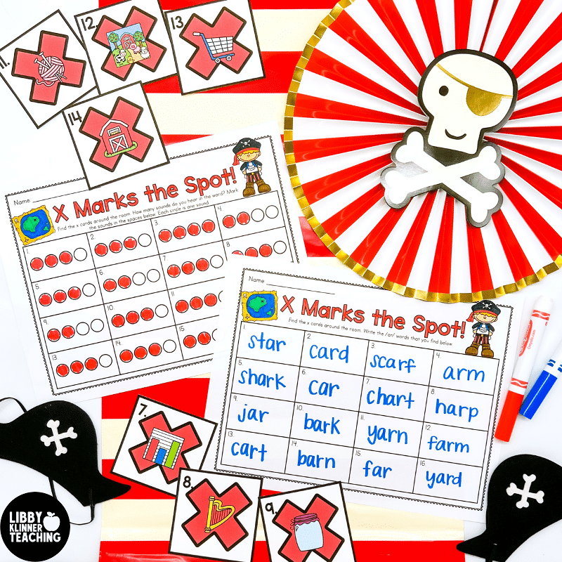 AR Pirate R Controlled Vowels Phonics Craft U0026 Activities Libby Klinner Teaching