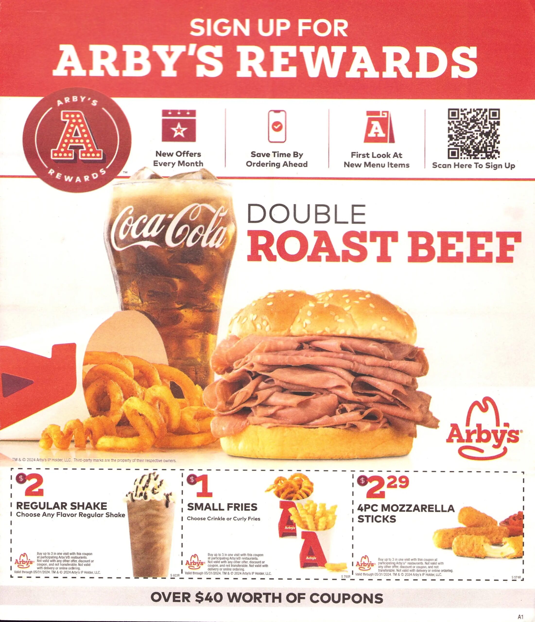 Arby s Coupons Expires 05 31 2024