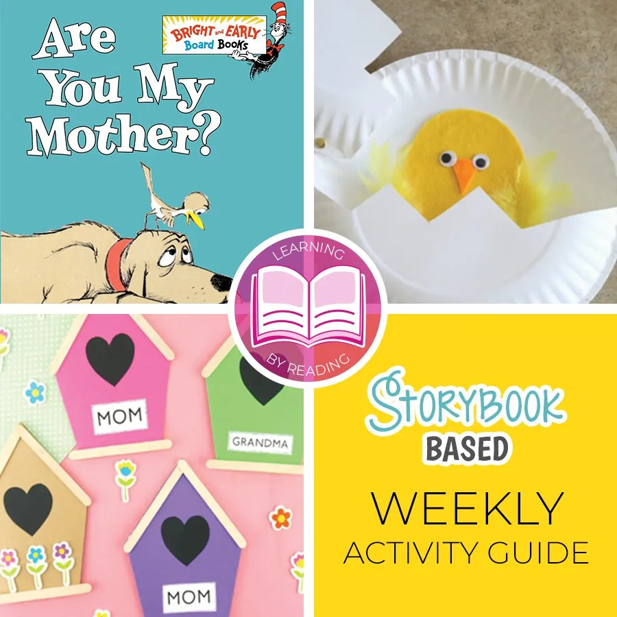 Are You My Mother Engaging Storybook based Toddler Learning Activity Ideas TigerKubz