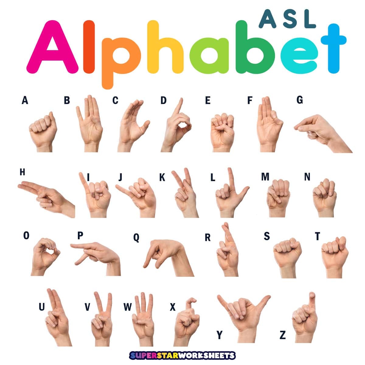 printable free printable american sign language alphabet