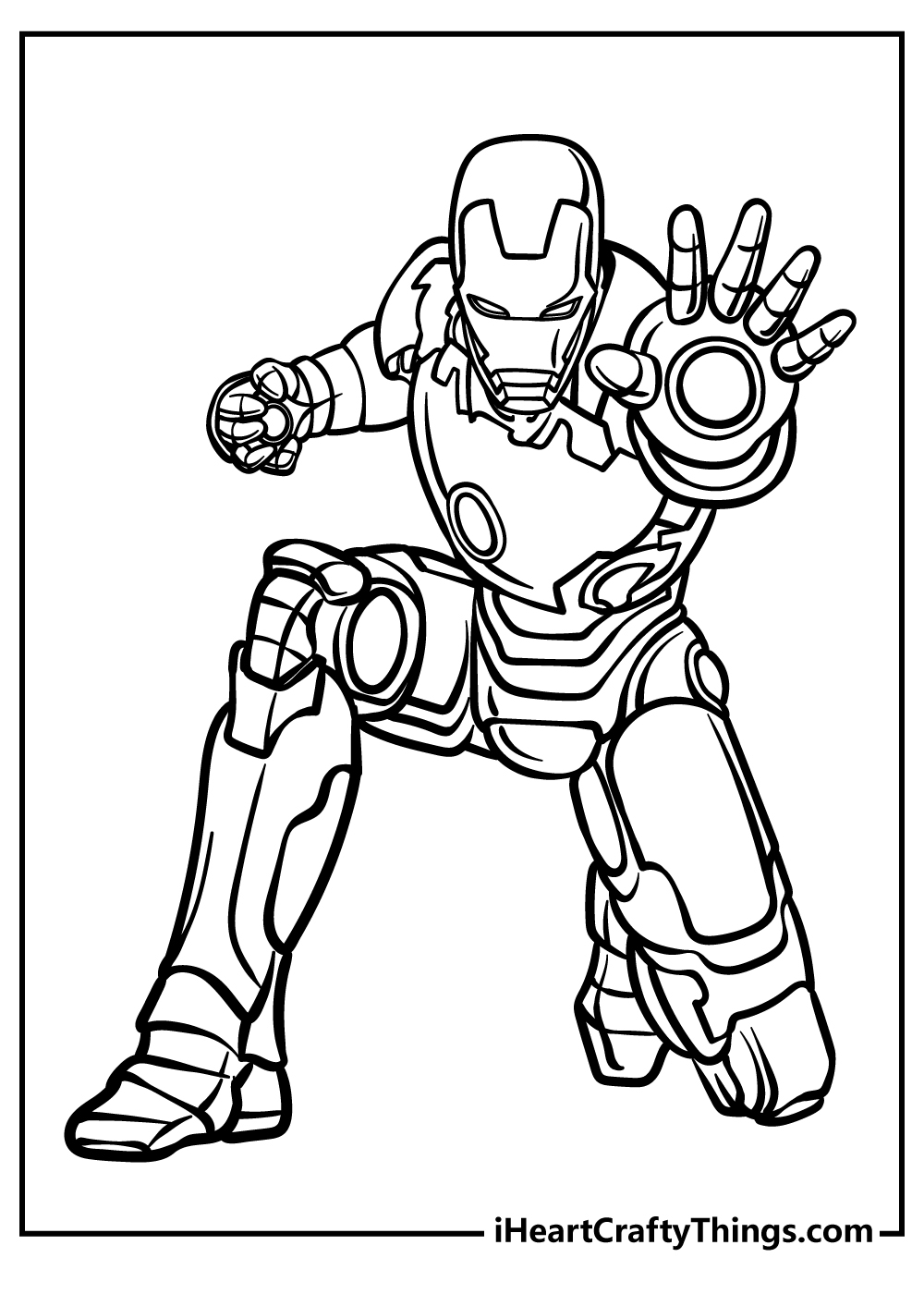 free printable superhero coloring pages