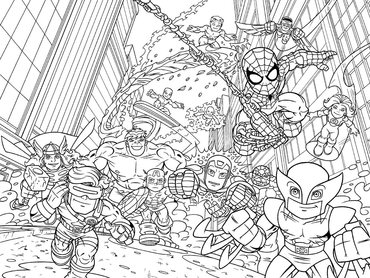 Avengers Coloring Pages 100 Free Printables Worksheets Library