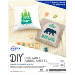 Avery Printable Fabric Sheets 8 5