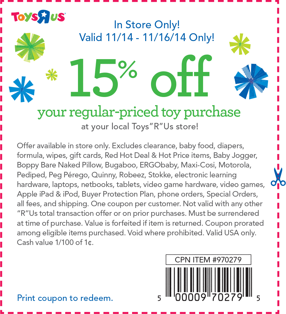 Babies R Us Coupons 2019 Store
