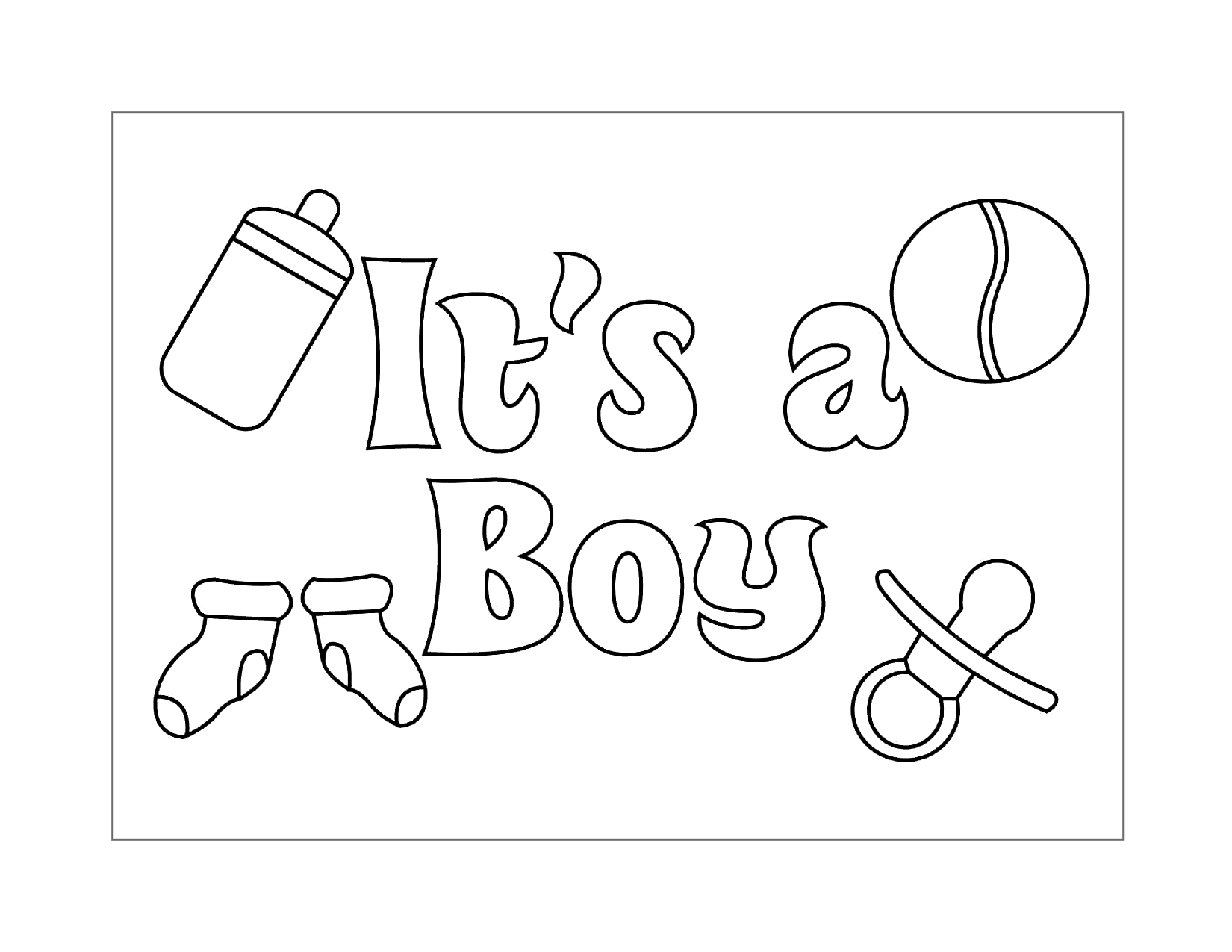Baby Coloring Pages Printable Coloring Pages FREE