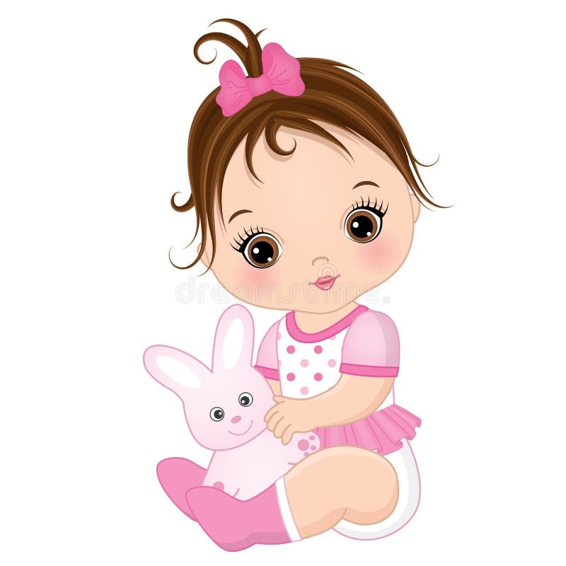 Baby Cute Girl Stock Illustrations 281 650 Baby Cute Girl Stock Illustrations Vectors U0026 Clipart Dreamstime