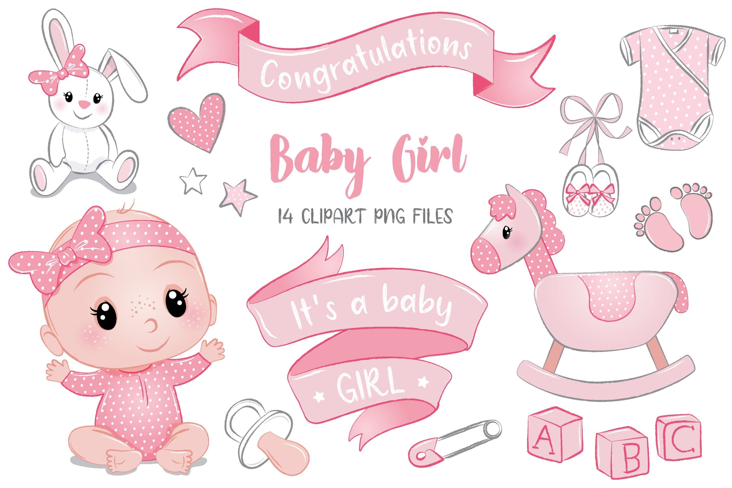 Baby Girl CLIPART 1300153 