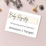 Baby Registry Inserts Printable Baby Registry Card PDF Baby 