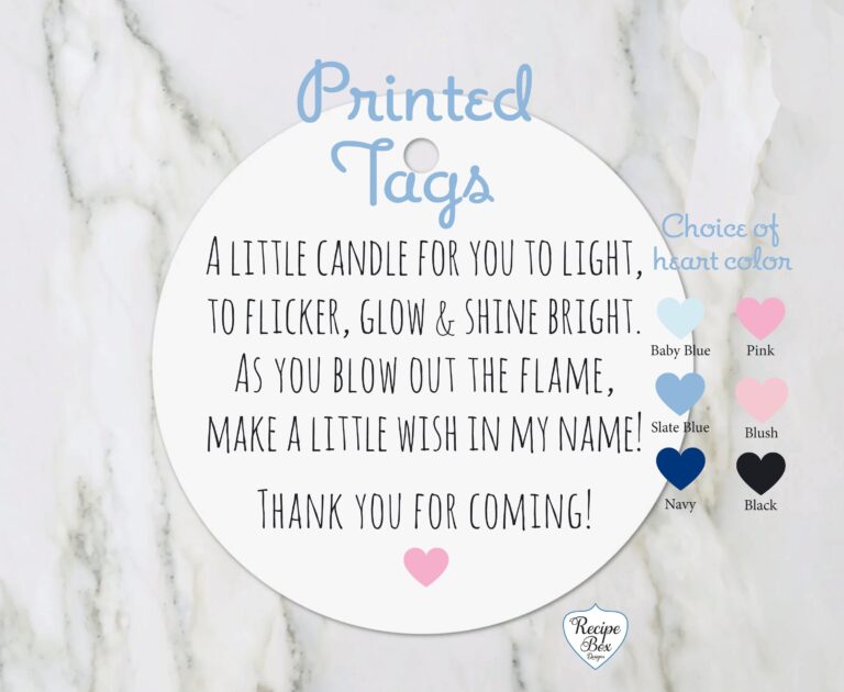 Baby Shower Candle Favor Tags Light The Candle Baby Prayer Favors A Little Candle For You To Light To Flicker Glow U0026 Shine Bright English Etsy