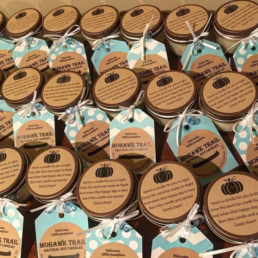 Baby Shower Candle Favors Customer Label Ideas OnlineLabels 