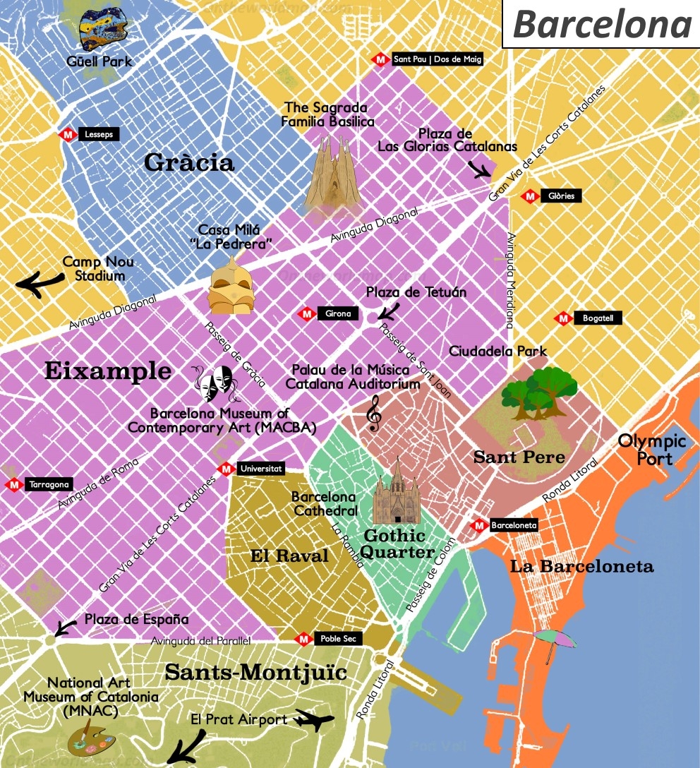 printable map of barcelona