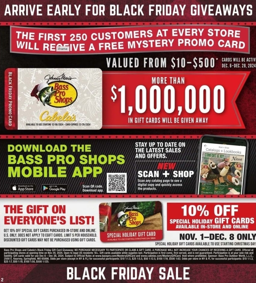 Bass Pro Shops Black Friday Ad Scans 
