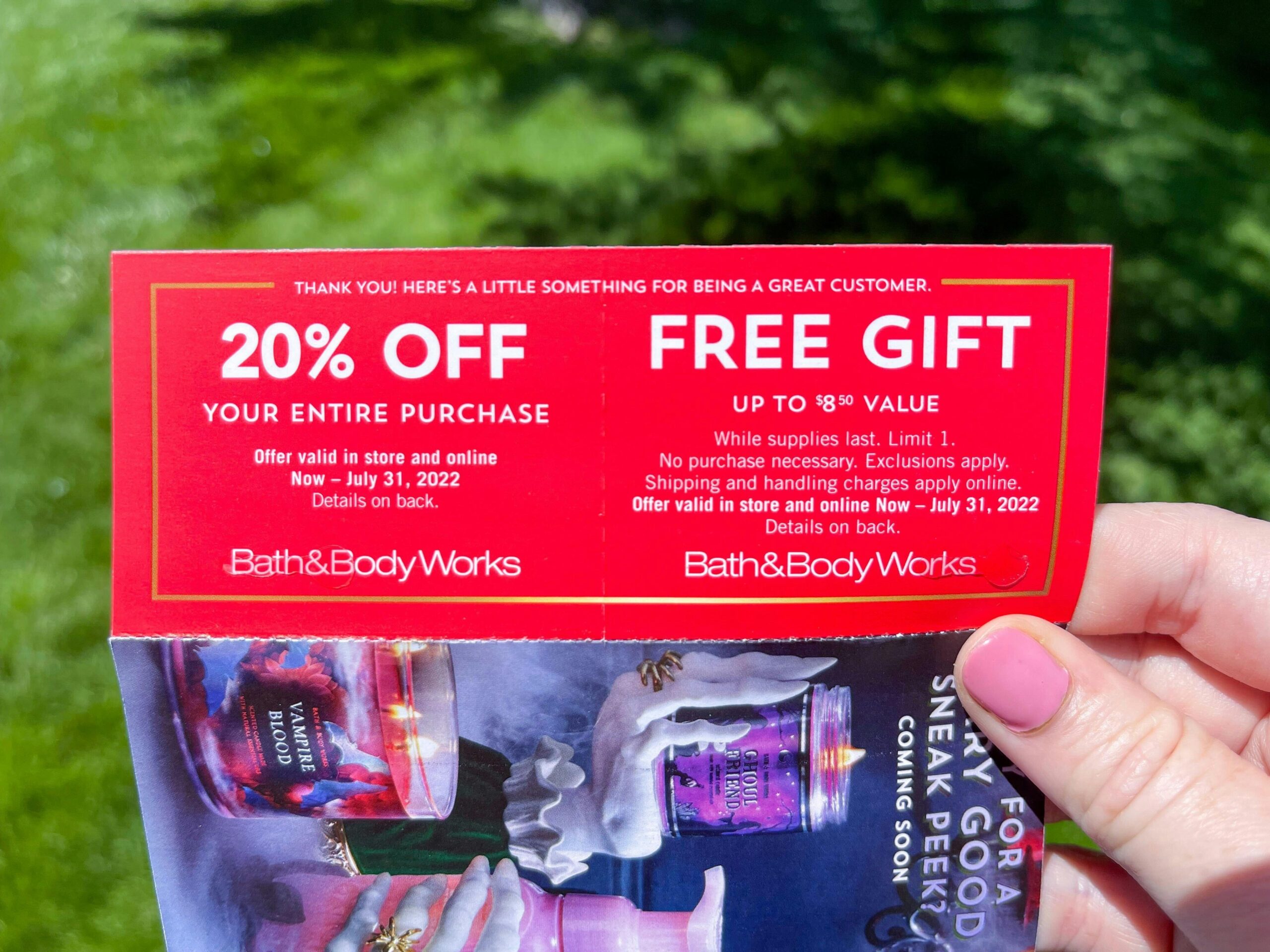Bath Body In Store Coupon Online