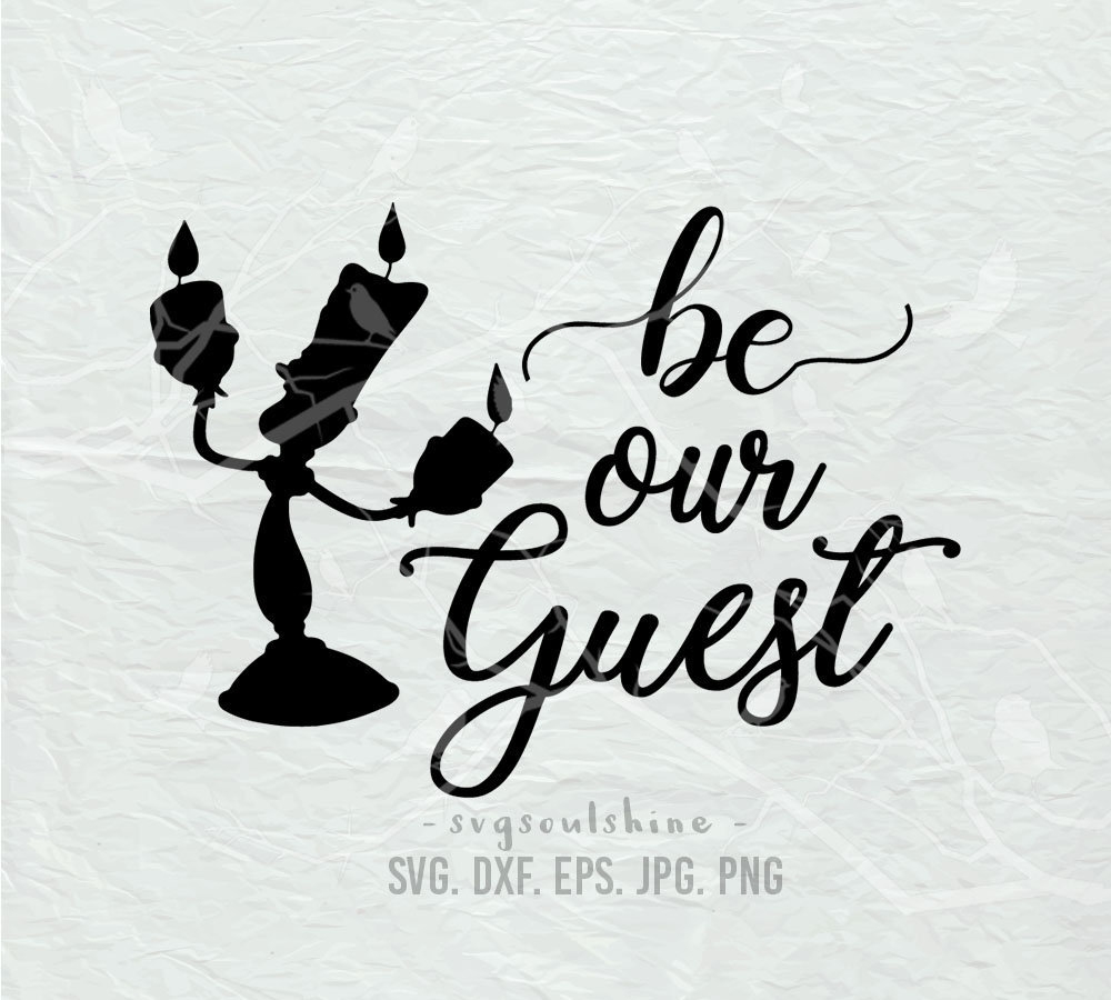 Be Our Guest Clipart Etsy