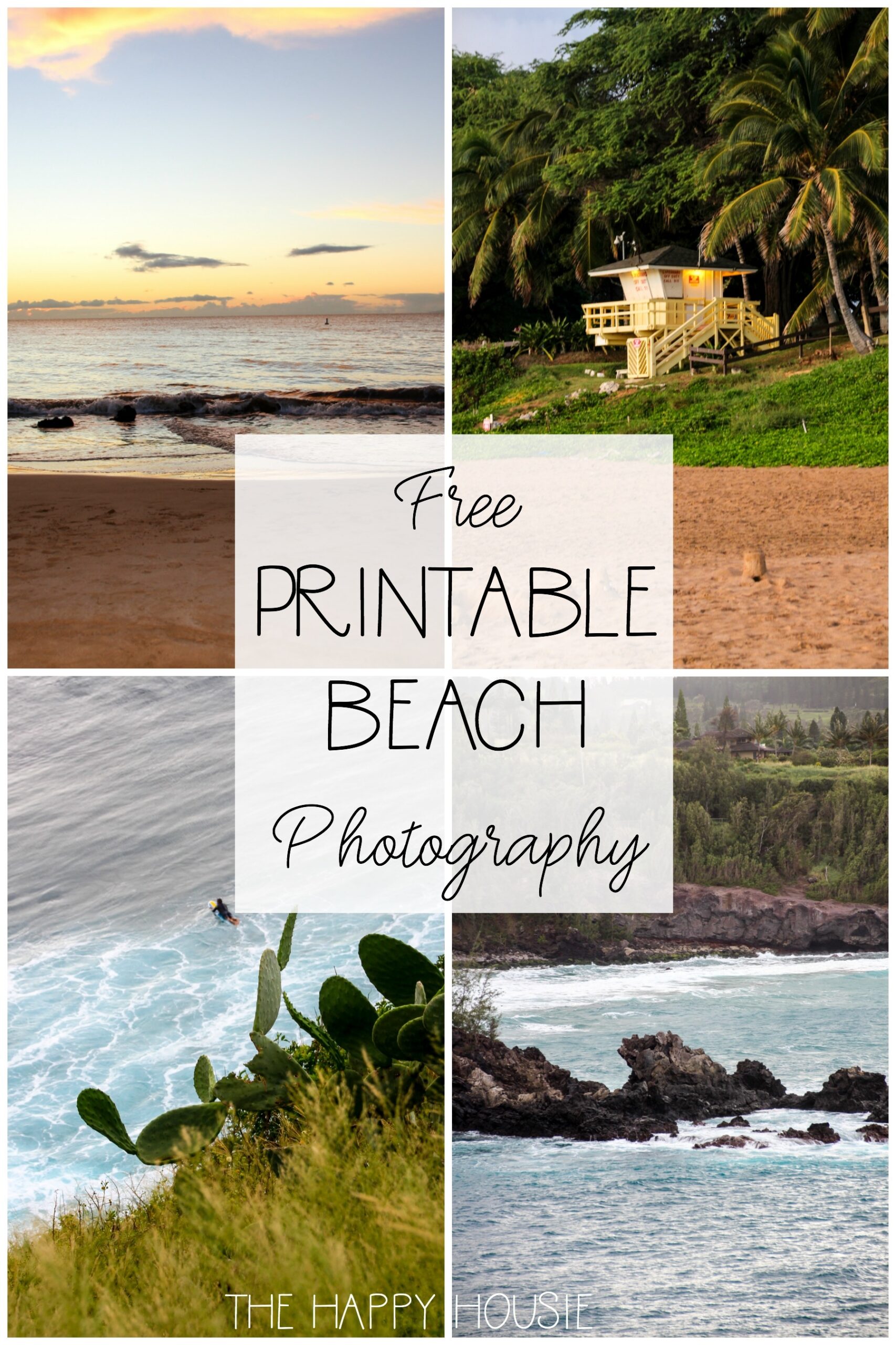 free printable coastal art
