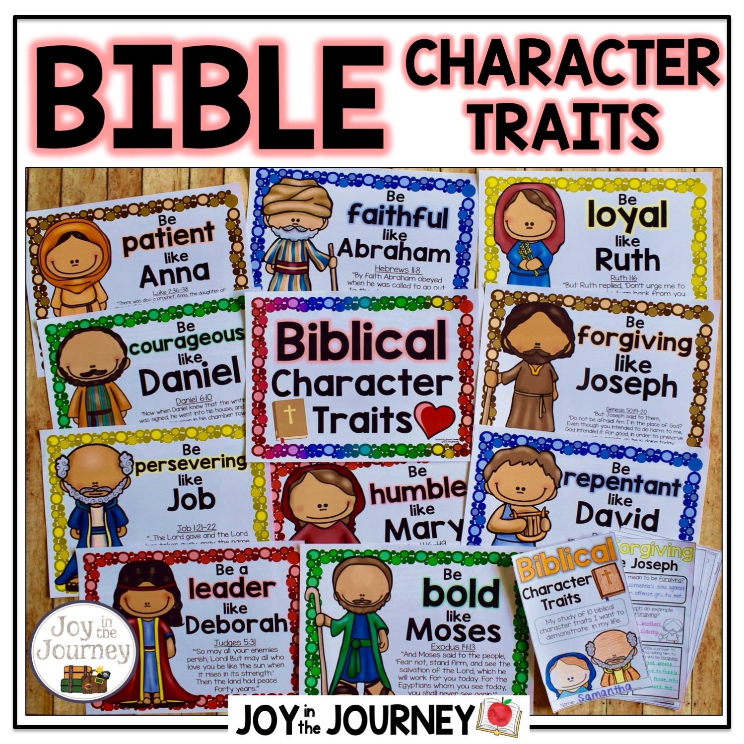 Biblical Character Traits Study Joy In The Journey