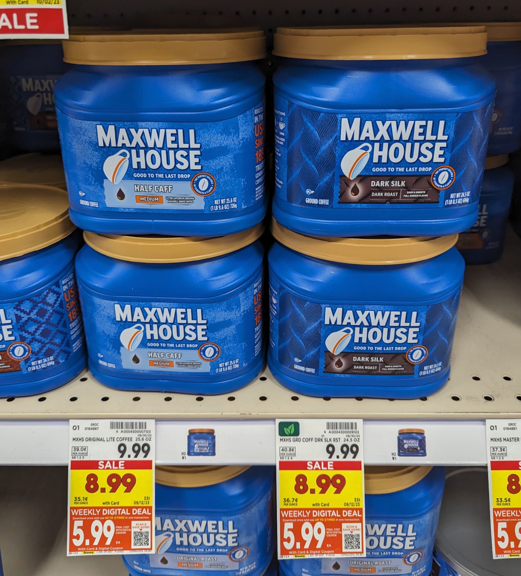 Big Containers Of Maxwell House Coffee Just 5 99 At Kroger IHeartKroger Big Containers Of Maxwell House Coffee Just 5 99 At Kroger IHeartKroger
