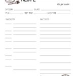 Big Happy Planner Foodie 9 Page Printable Hope Yoder