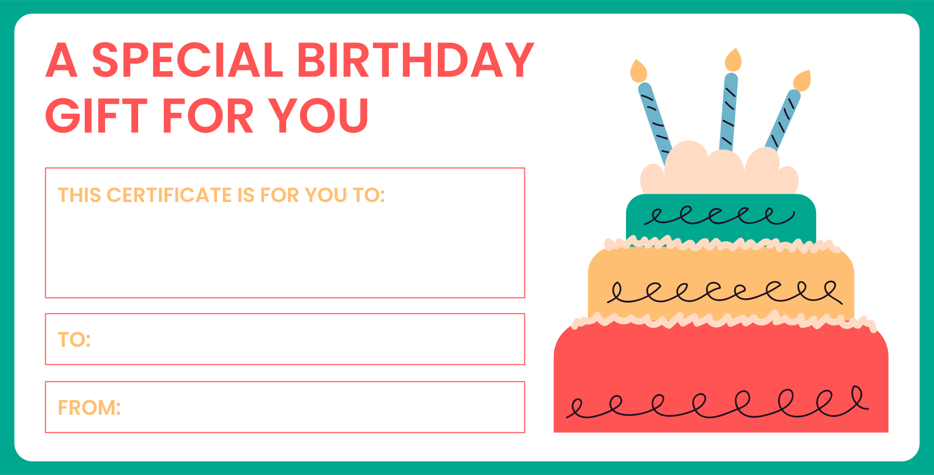 Birthday Gift Certificate Free Google Docs Template Gdoc io Worksheets Library
