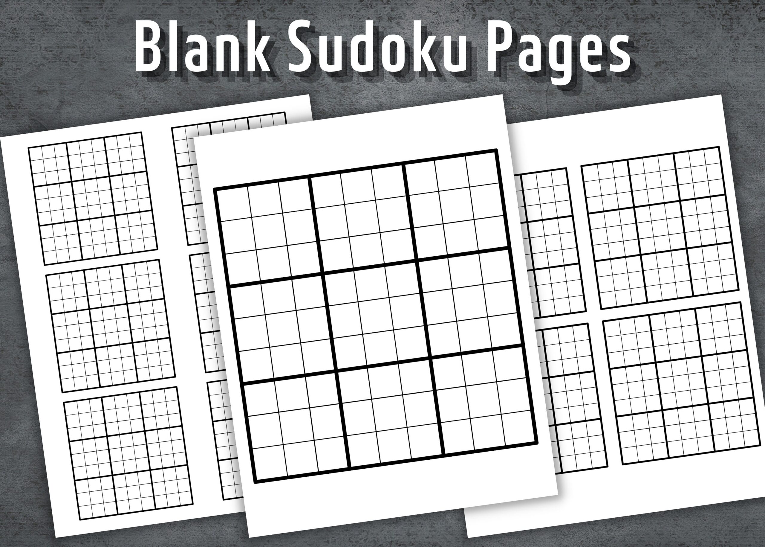 Blank Sudoku Pages Printable Blank Sudoku Sudoku Template Blank Sudoku Pages Printable Blank Sudoku Sudoku Template