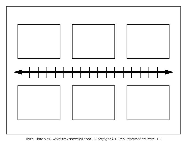 Blank Timeline Template Tim s Printables