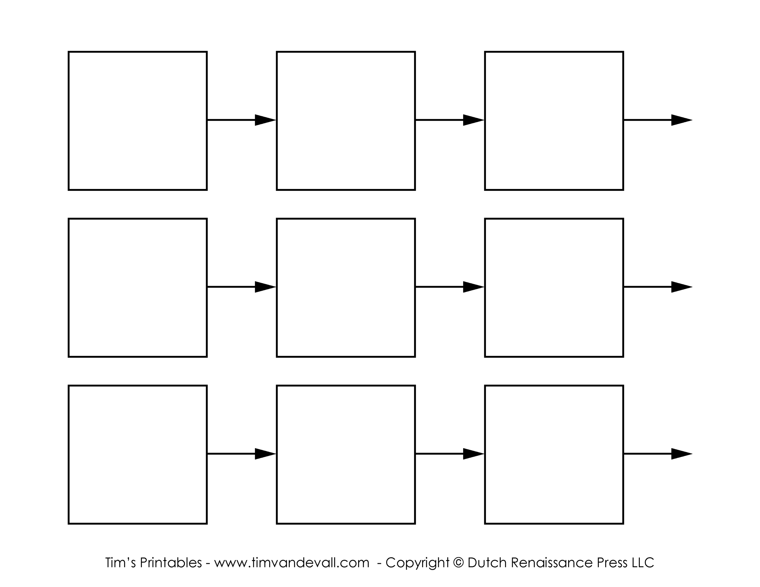 Blank Timeline Template Tim s Printables